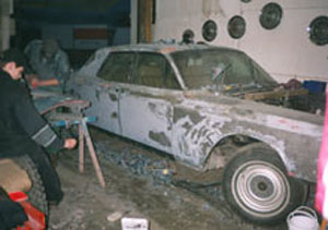 Restaurierung eines 1969er Lincoln Continental   Restaurierung eines 1969er Lincoln Continental