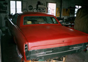 Restaurierung eines 1969er Lincoln Continental Restaurierung eines 1969er Lincoln Continental